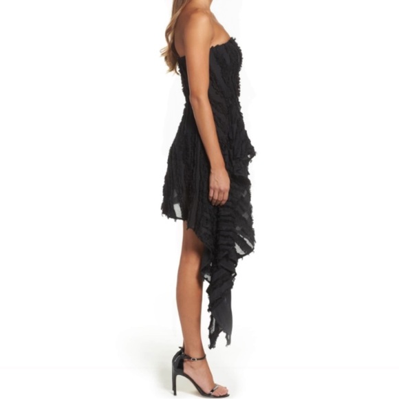 C/MEO Collective Recollection Asymmetrical Fringe Dress - Picture 2 of 13